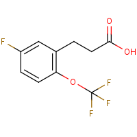 CAS: 1092460-96-2 | PC302519 | 3-[5-Fluoro-2-(trifluoromethoxy)phenyl]propionic acid
