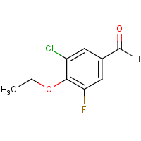 CAS:883521-79-7 | PC302526 | 3-Chloro-4-ethoxy-5-fluorobenzaldehyde