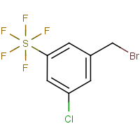 CAS:1240257-05-9 | PC302530 | 3-Chloro-5-(pentafluorosulphur)benzyl bromide