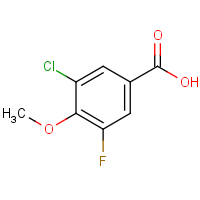 CAS:886497-22-9 | PC302537 | 3-Chloro-5-fluoro-4-methoxybenzoic acid