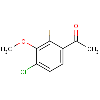 CAS:1323966-44-4 | PC302568 | 4'-Chloro-2'-fluoro-3'-methoxyacetophenone