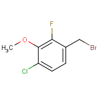 CAS: 1323966-35-3 | PC302571 | 4-Chloro-2-fluoro-3-methoxybenzyl bromide
