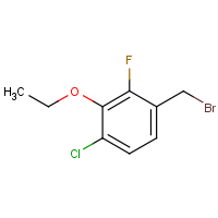 CAS: 1323966-30-8 | PC302579 | 4-Chloro-3-ethoxy-2-fluorobenzyl bromide