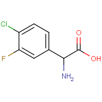CAS: 1039338-62-9 | PC302581 | 4-Chloro-3-fluoro-DL-phenylglycine