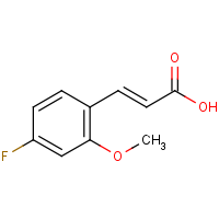 CAS: 682804-98-4 | PC302592 | 4-Fluoro-2-methoxycinnamic acid