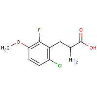 CAS: 1256482-68-4 | PC302633 | 6-Chloro-2-fluoro-3-methoxy-DL-phenylalanine