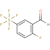 CAS: 1240257-02-6 | PC302684 | 2-Fluoro-5-(pentafluorosulfur)benzaldehyde