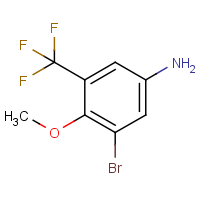 CAS:1373920-70-7 | PC302709 | 3-Bromo-4-methoxy-5-(trifluoromethyl)aniline