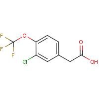 CAS: 1017779-77-9 | PC302712 | 3-Chloro-4-(trifluoromethoxy)phenylacetic acid
