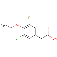 CAS: 1017778-96-9 | PC302715 | 3-Chloro-4-ethoxy-5-fluorophenylacetic acid