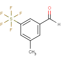 CAS:1240257-01-5 | PC302731 | 3-Methyl-5-(pentafluorosulfur)benzaldehyde
