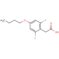 CAS: 1373921-12-0 | PC302737 | 4-Butoxy-2,6-difluorophenylacetic acid