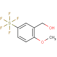 CAS: 1240257-12-8 | PC302768 | 2-Methoxy-5-(pentafluorosulfur)benzyl alcohol