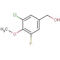 CAS:886497-33-2 | PC302773 | 3-Chloro-5-fluoro-4-methoxybenzyl alcohol