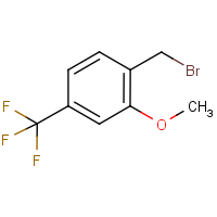 CAS:886500-59-0 | PC302810 | 2-Methoxy-4-(trifluoromethyl)benzyl bromide