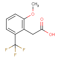 CAS:1017779-10-0 | PC302815 | 2-Methoxy-6-(trifluoromethyl)phenylacetic acid