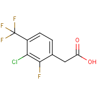 CAS:1431329-72-4 | PC302831 | 3-Chloro-2-fluoro-4-(trifluoromethyl)phenylacetic acid