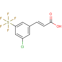 CAS: 1240261-79-3 | PC302835 | 3-Chloro-5-(pentafluorosulfur)cinnamic acid