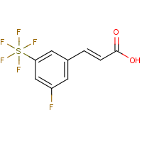 CAS:1240261-82-8 | PC302845 | 3-Fluoro-5-(pentafluorosulfur)cinnamic acid