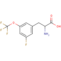 CAS:1391002-18-8 | PC302848 | 3-Fluoro-5-(trifluoromethoxy)-DL-phenylalanine