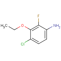 CAS: 1323966-31-9 | PC302865 | 4-Chloro-3-ethoxy-2-fluoroaniline