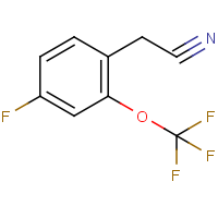 CAS: 1323966-14-8 | PC302878 | 4-Fluoro-2-(trifluoromethoxy)phenylacetonitrile