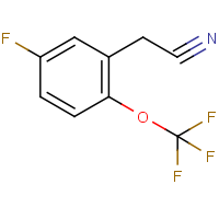 CAS: 1092460-90-6 | PC302891 | 5-Fluoro-2-(trifluoromethoxy)phenylacetonitrile