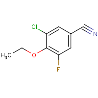 CAS: 1017778-99-2 | PC302944 | 3-Chloro-4-ethoxy-5-fluorobenzonitrile