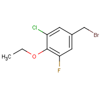 CAS: 1017778-91-4 | PC302945 | 3-Chloro-4-ethoxy-5-fluorobenzyl bromide
