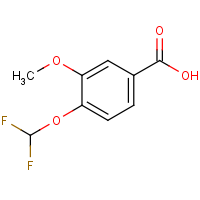 CAS:162401-59-4 | PC302966 | 4-(Difluoromethoxy)-3-methoxybenzoic acid