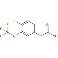 CAS: 886501-32-2 | PC302992 | 4-Fluoro-3-(trifluoromethoxy)phenylacetic acid