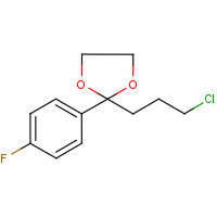 CAS:3308-94-9 | PC3030 | 2-(3-Chloroprop-1-yl)-2-(4-fluorophenyl)-1,3-dioxolane
