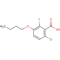 CAS: 1706435-00-8 | PC303055 | 3-Butoxy-6-chloro-2-fluorobenzoic acid