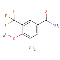 CAS: 1431329-75-7 | PC303116 | 4-Methoxy-3-methyl-5-(trifluoromethyl)benzamide