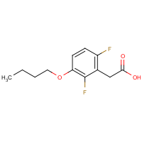 CAS: 1706446-28-7 | PC303119 | 3-Butoxy-2,6-difluorophenylacetic acid
