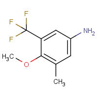 CAS:1431329-84-8 | PC303129 | 4-Methoxy-3-methyl-5-(trifluoromethyl)aniline