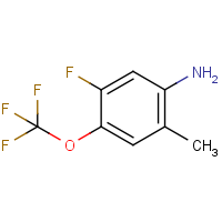 CAS: 1706430-25-2 | PC303150 | 5-Fluoro-2-methyl-4-(trifluoromethoxy)aniline
