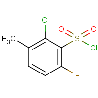 CAS:1706430-38-7 | PC303213 | 2-Chloro-6-fluoro-3-methylbenzenesulfonyl chloride