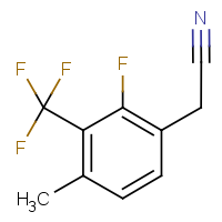 CAS: 1823323-72-3 | PC303217 | 2-Fluoro-4-methyl-3-(trifluoromethyl)phenylacetonitrile