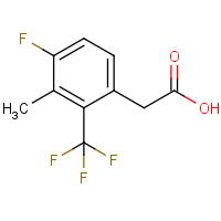 CAS: 1706439-04-4 | PC303224 | 4-Fluoro-3-methyl-2-(trifluoromethyl)phenylacetic acid