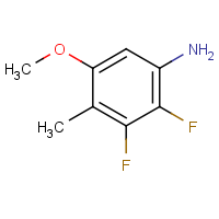 CAS: 1706446-33-4 | PC303225 | 2,3-Difluoro-5-methoxy-4-methylaniline