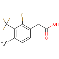 CAS: 1823577-71-4 | PC303237 | 2-Fluoro-4-methyl-3-(trifluoromethyl)phenylacetic acid