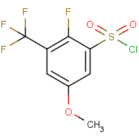 CAS:1706435-15-5 | PC303238 | 2-Fluoro-5-methoxy-3-(trifluoromethyl)benzenesulfonyl chloride