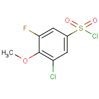 CAS: 1706458-23-2 | PC303249 | 3-Chloro-5-fluoro-4-methoxybenzenesulfonyl chloride