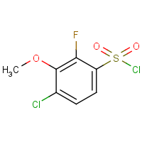 CAS: 1706435-13-3 | PC303267 | 4-Chloro-2-fluoro-3-methoxybenzenesulfonyl chloride