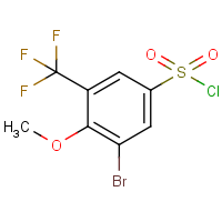 CAS: 1706453-20-4 | PC303269 | 3-Bromo-4-methoxy-5-(trifluoromethyl)benzenesulfonyl chloride