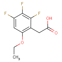 CAS: 1980062-56-3 | PC303292 | 6-Ethoxy-2,3,4-trifluorophenylacetic acid