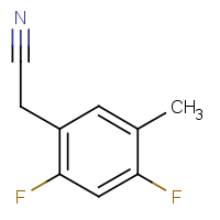 CAS: 1242314-98-2 | PC303304 | 2,4-Difluoro-5-methylphenylacetonitrile