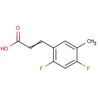 CAS: 1562311-33-4 | PC303312 | 2,4-Difluoro-5-methylcinnamic acid