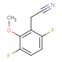 CAS: 1261760-73-9 | PC303316 | 3,6-Difluoro-2-methoxyphenylacetonitrile